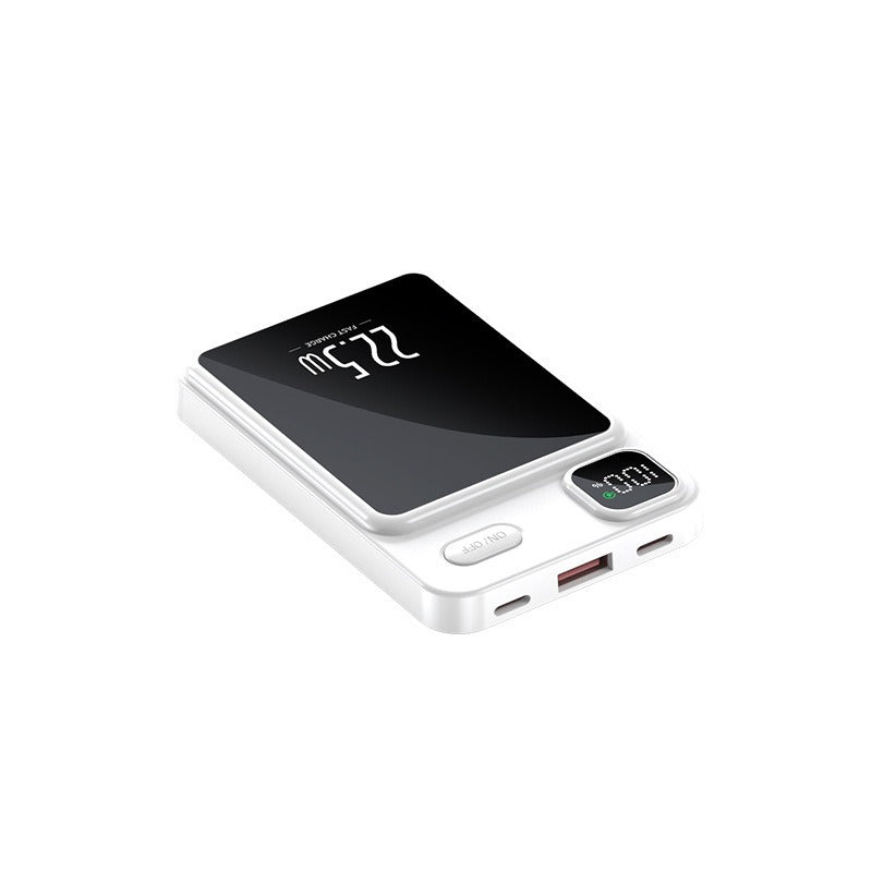 Power Bank Magnético Inalámbrico con Carga Rápida PD 22,5W | Batería Portátil Compacta