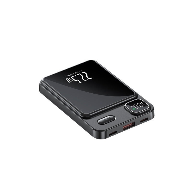 Power Bank Magnético Inalámbrico con Carga Rápida PD 22,5W | Batería Portátil Compacta